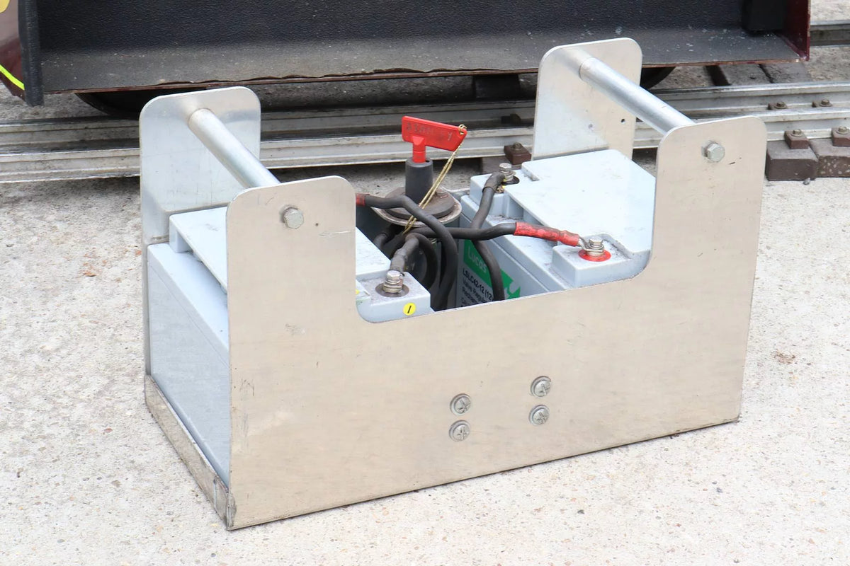 7 1/4 inch gauge RMI Speeder tram and driving truck
