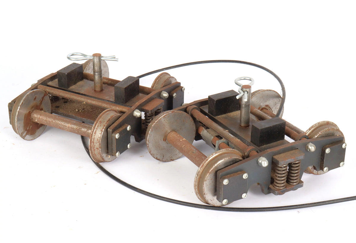 Pair of 5 inch gauge bogies