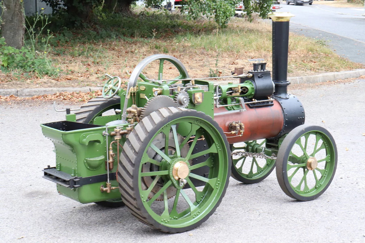 4 inch scale Garrett agricultural engine
