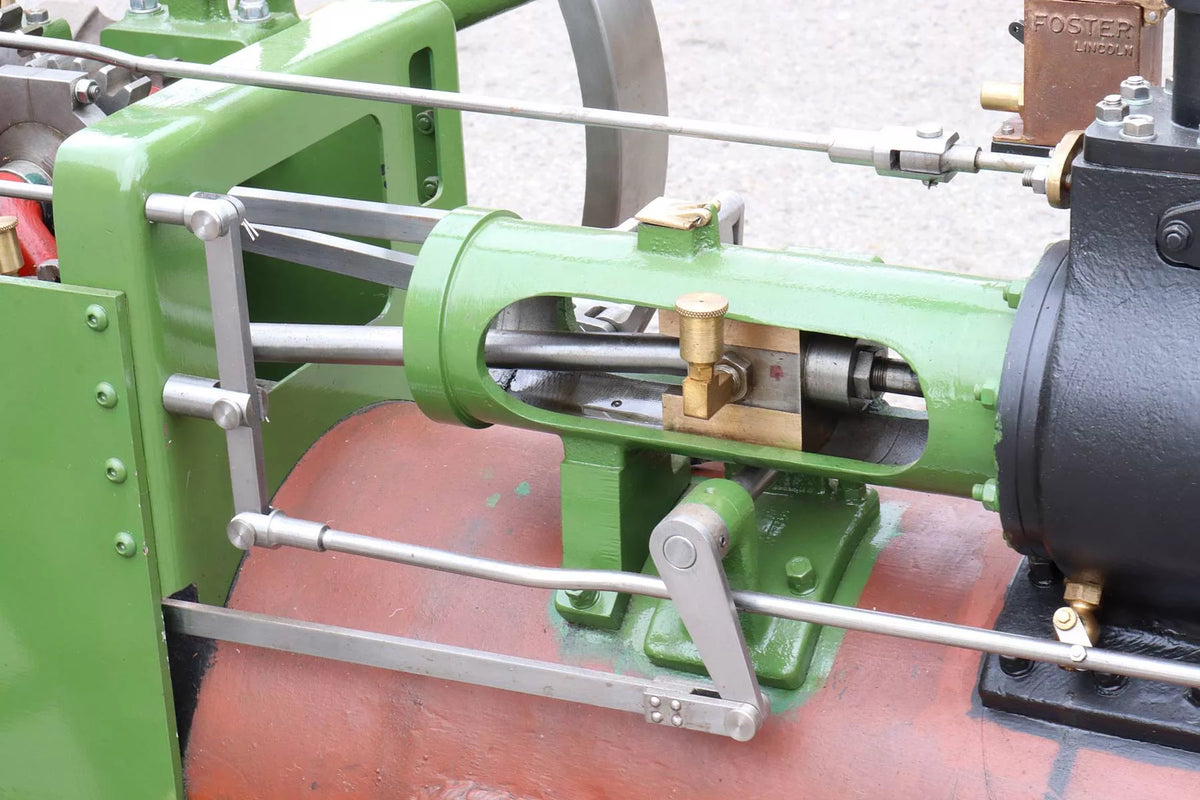 4 inch scale Garrett agricultural engine