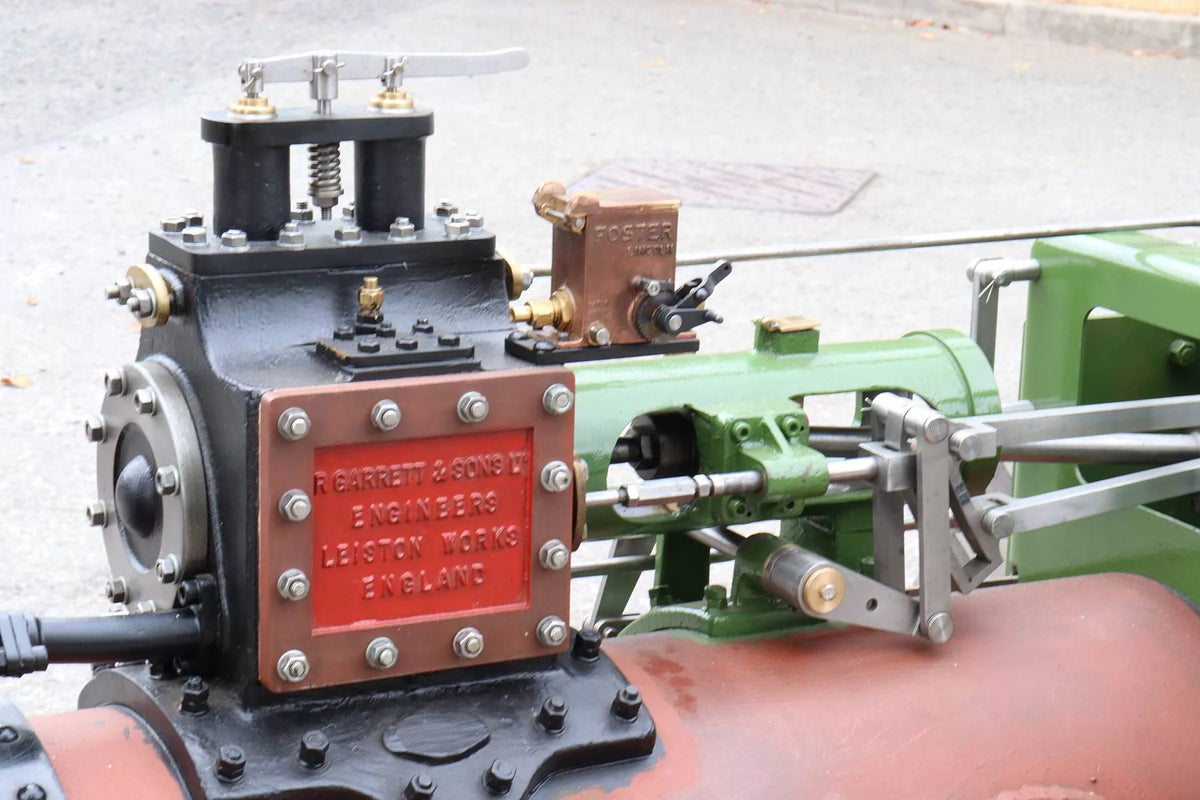4 inch scale Garrett agricultural engine