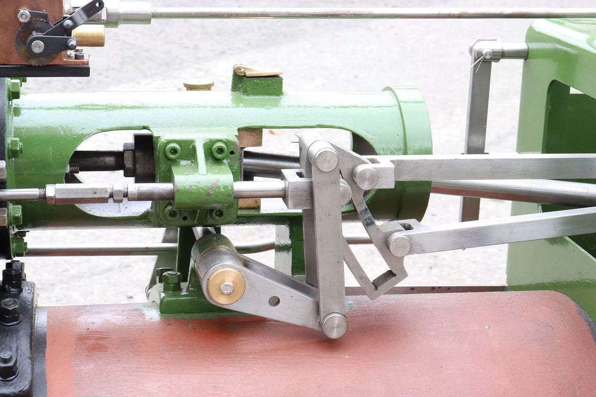 4 inch scale Garrett agricultural engine