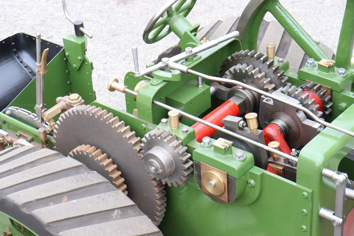4 inch scale Garrett agricultural engine