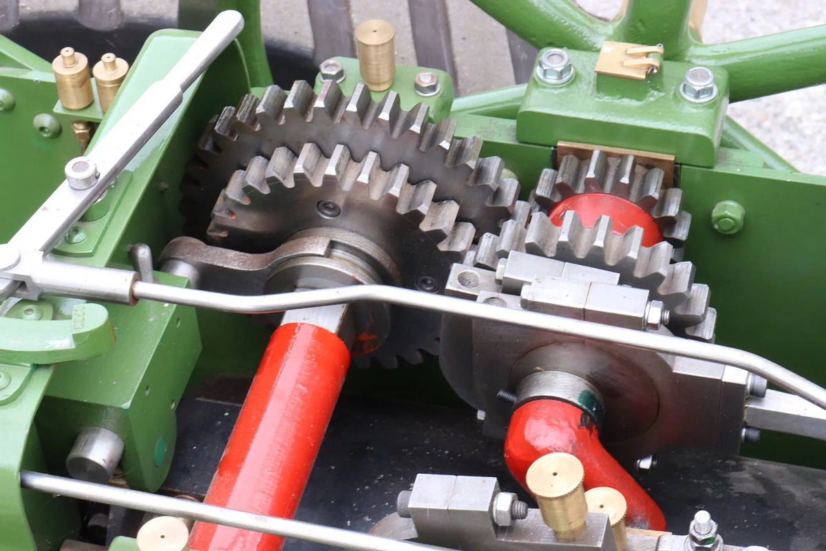 4 inch scale Garrett agricultural engine
