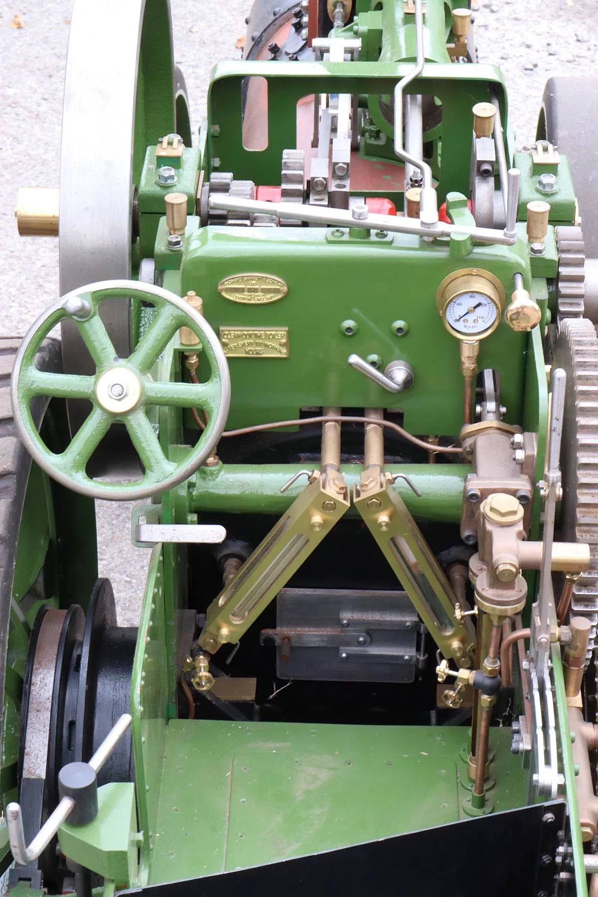4 inch scale Garrett agricultural engine