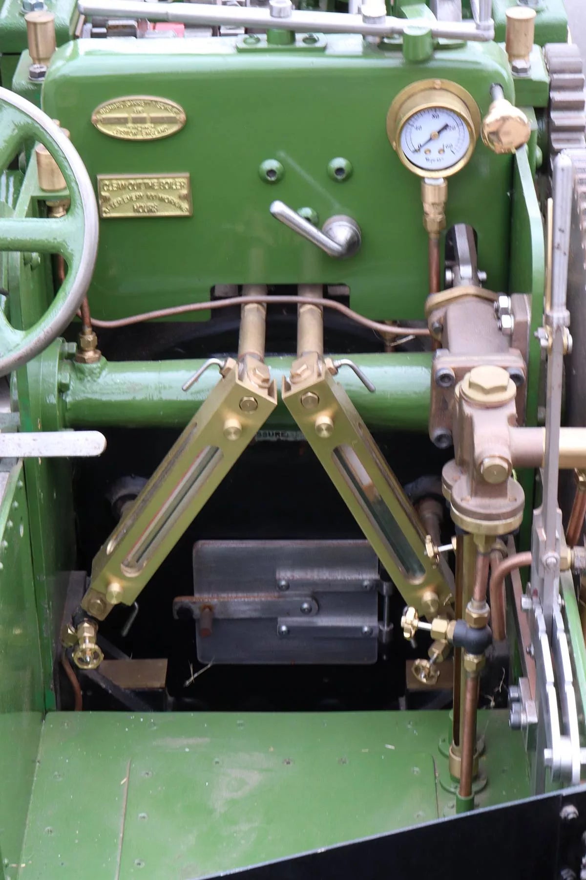 4 inch scale Garrett agricultural engine