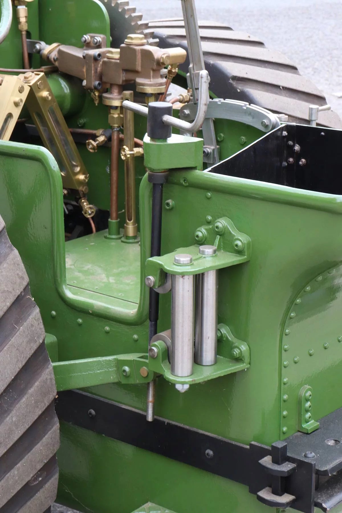 4 inch scale Garrett agricultural engine
