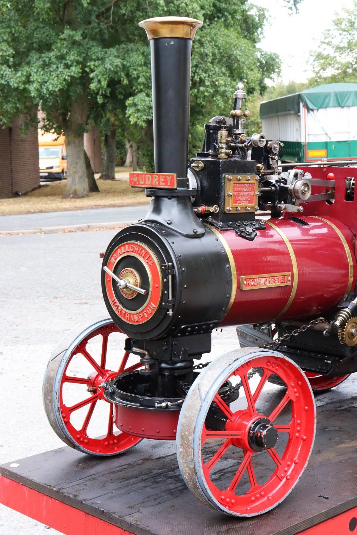 3 inch scale Allchin agricultural engine