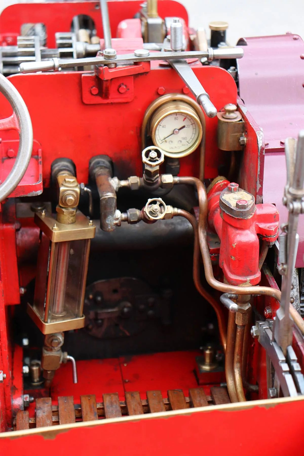 3 inch scale Allchin agricultural engine