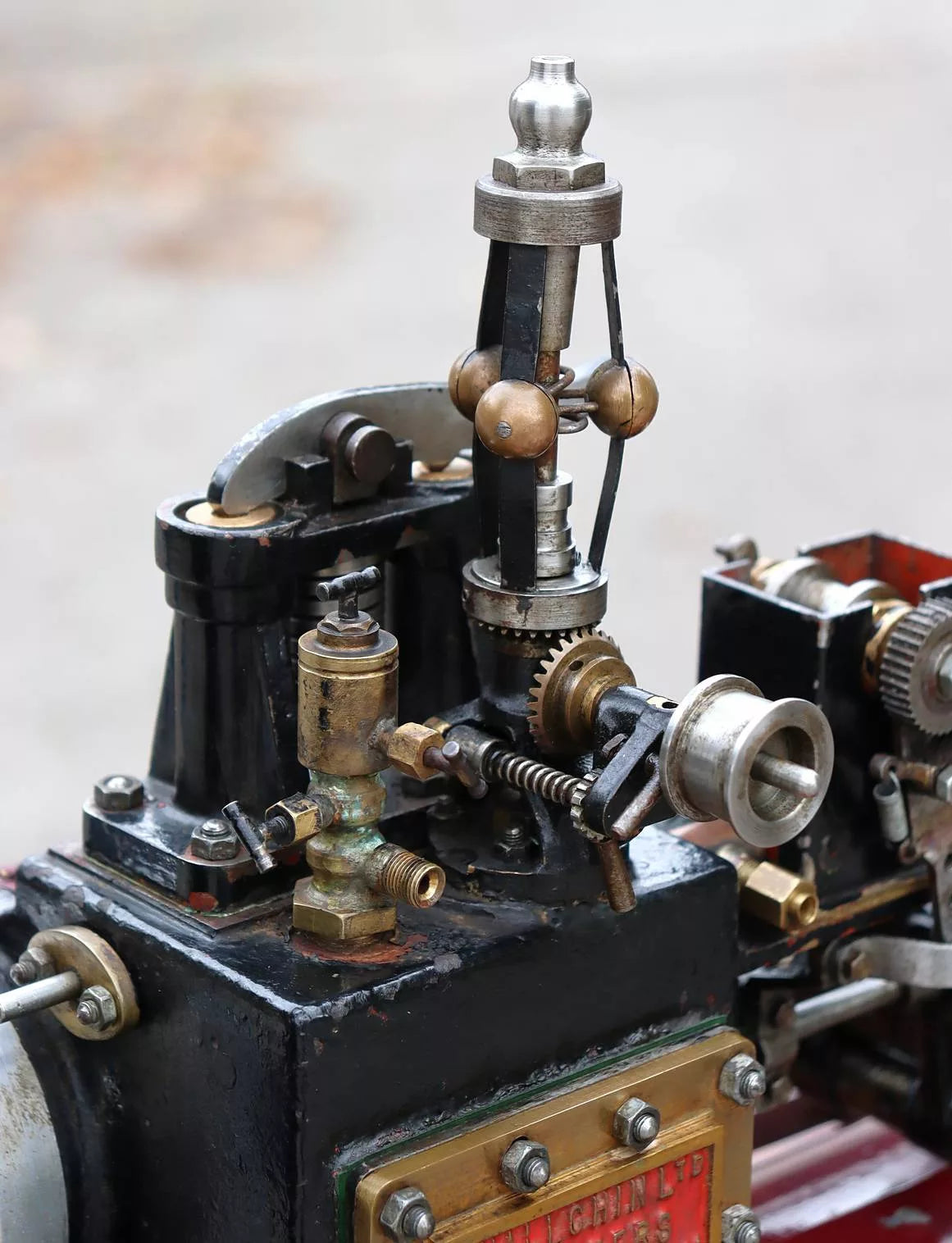 3 inch scale Allchin agricultural engine