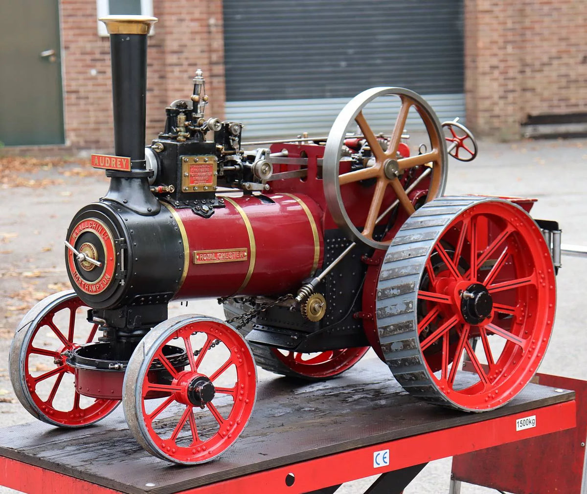 3 inch scale Allchin agricultural engine