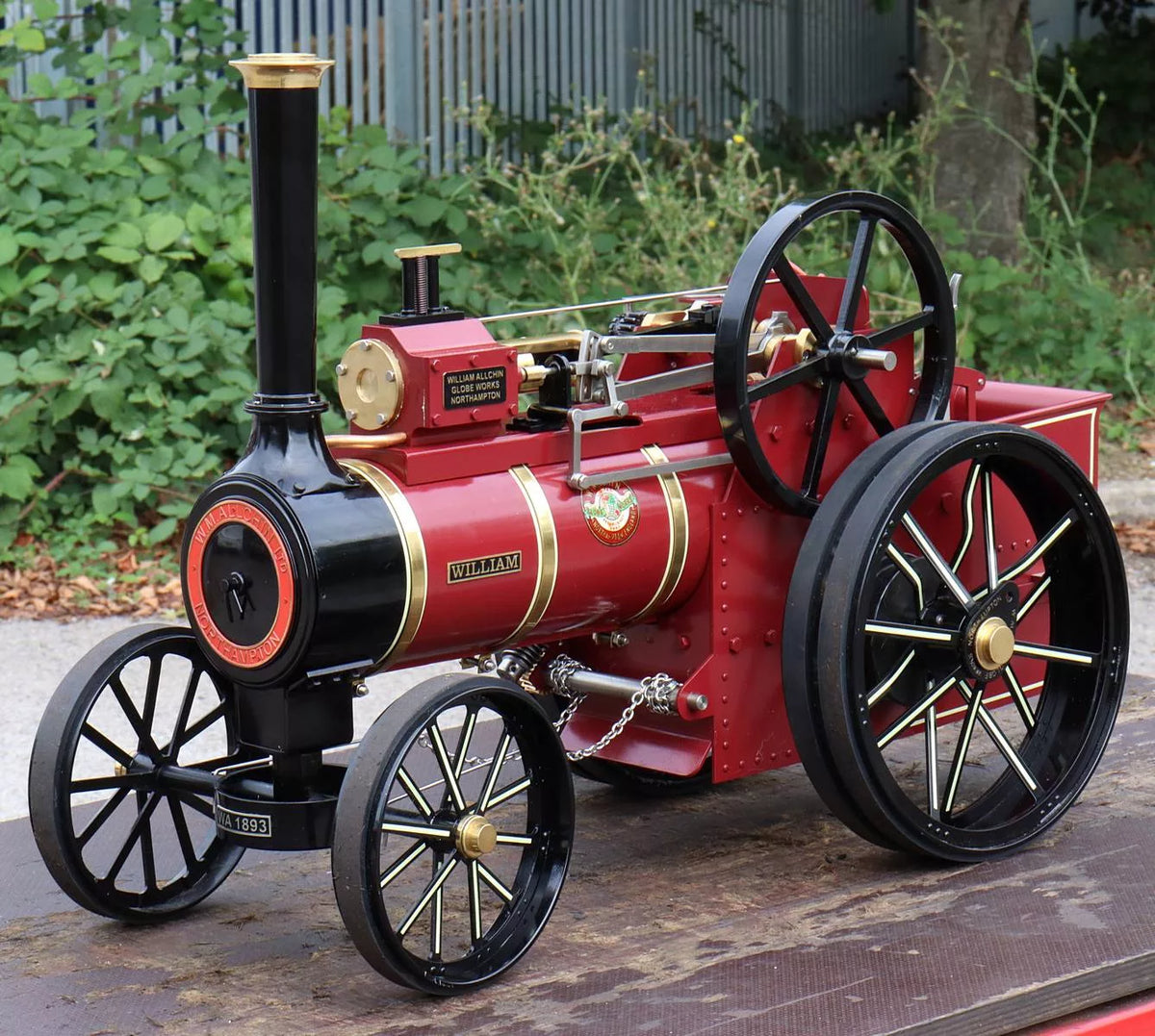 1 1/2 inch scale Allchin agricultural engine