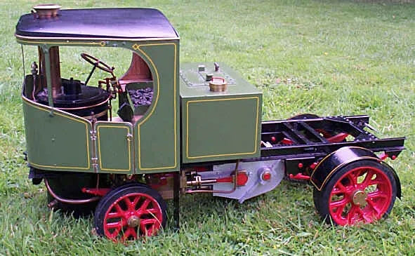 2 inch scale Clayton steam wagon
