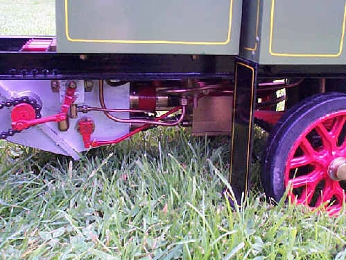 2 inch scale Clayton steam wagon