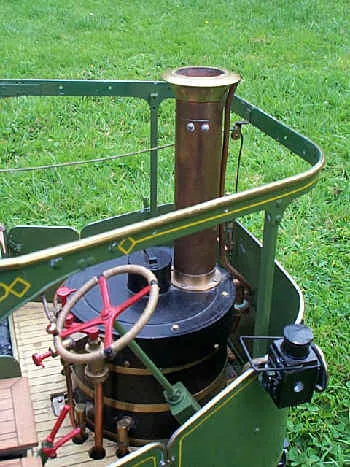 2 inch scale Clayton steam wagon