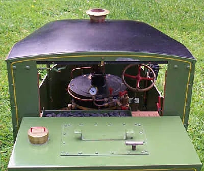2 inch scale Clayton steam wagon