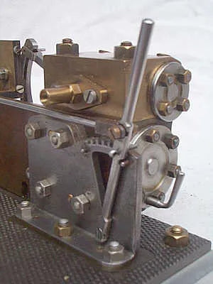 Apprentice-built horizontal mill engine