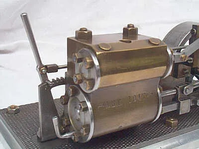 Apprentice-built horizontal mill engine