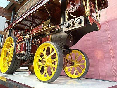2 inch scale Fowler DCC Showmans engine