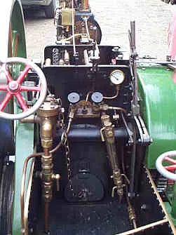3 inch Burrell agricultural engine