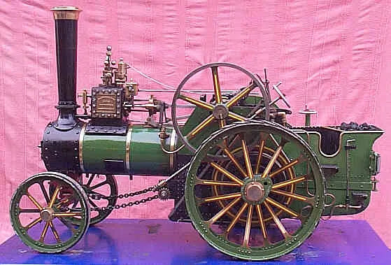 3 inch Burrell agricultural engine