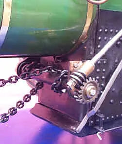 3 inch Burrell agricultural engine