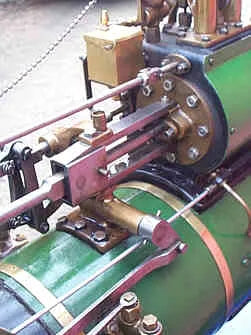 3 inch Burrell agricultural engine