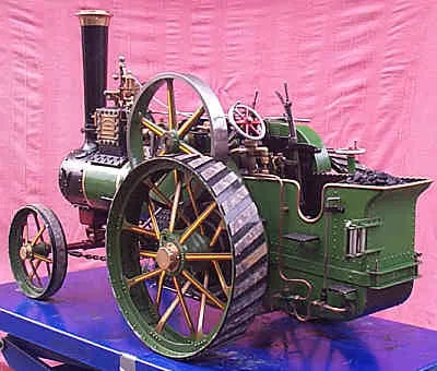 3 inch Burrell agricultural engine