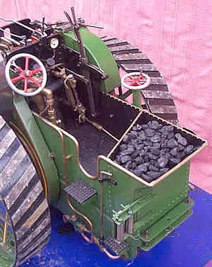 3 inch Burrell agricultural engine