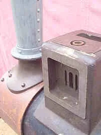3 inch part-built Burrell agricultural engine