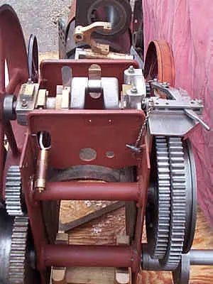 3 inch part-built Burrell agricultural engine
