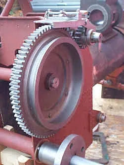 3 inch part-built Burrell agricultural engine