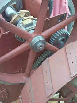 3 inch part-built Burrell agricultural engine