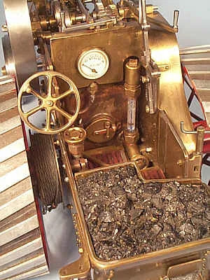 3/4 freelance coal-fired traction engine
