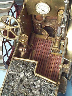 3/4 freelance coal-fired traction engine