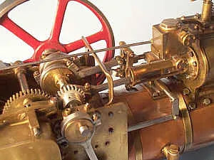 3/4 freelance coal-fired traction engine
