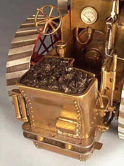 3/4 freelance coal-fired traction engine