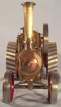 3/4 freelance coal-fired traction engine
