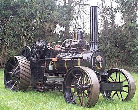 Fowler K5 ploughing engine