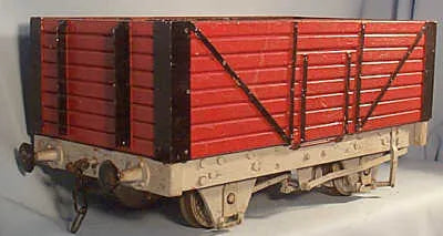 5 inch gauge planked wagon