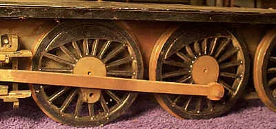 2 1/2 inch gauge 4-6-2 chassis with boiler