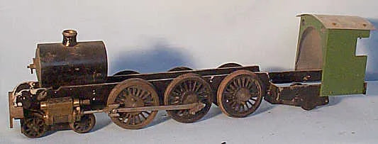 Gauge 1 4-6-2 chassis, cylinders, cab