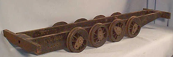 3 1/2 inch gauge bar frame 0-8-0 chassis