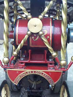2 1/2 inch scale Fowler Showmans engine