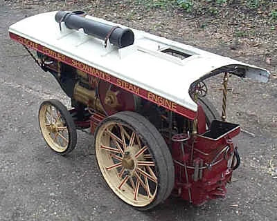 2 1/2 inch scale Fowler Showmans engine