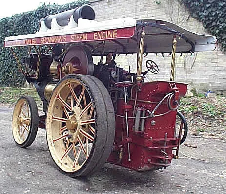 2 1/2 inch scale Fowler Showmans engine
