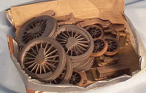 3 1/2 inch gauge Black 5 castings