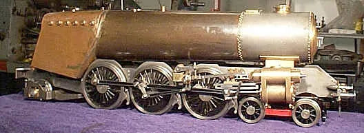 Part-built 3 1/2 inch gauge Britannia