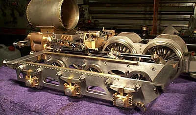 Part-built 3 1/2 inch gauge Britannia