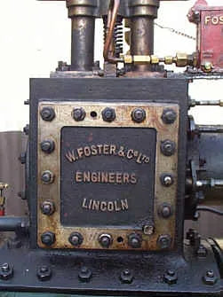 4 inch Foster traction engine